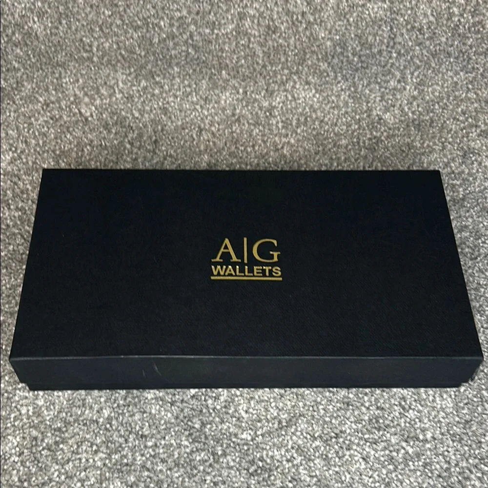 AIG Black Wristlet Handbag Wallet Clutch Bag New